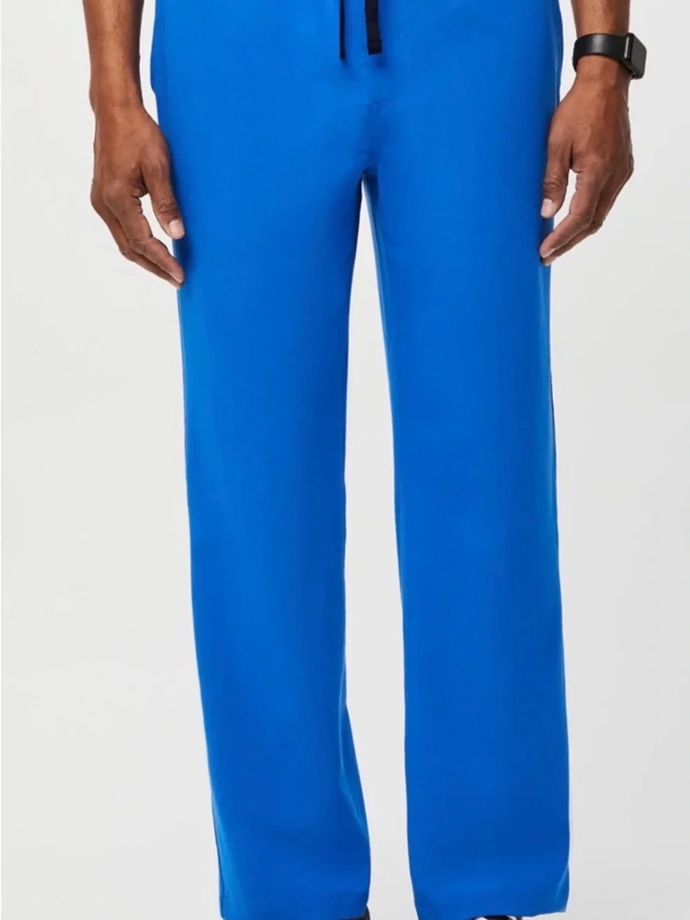 FIGS Pisco Straight-Leg Men’s Scrub Pants Royal Blue
